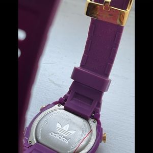 Adidas Purple & Gold Watch 💜⭐️